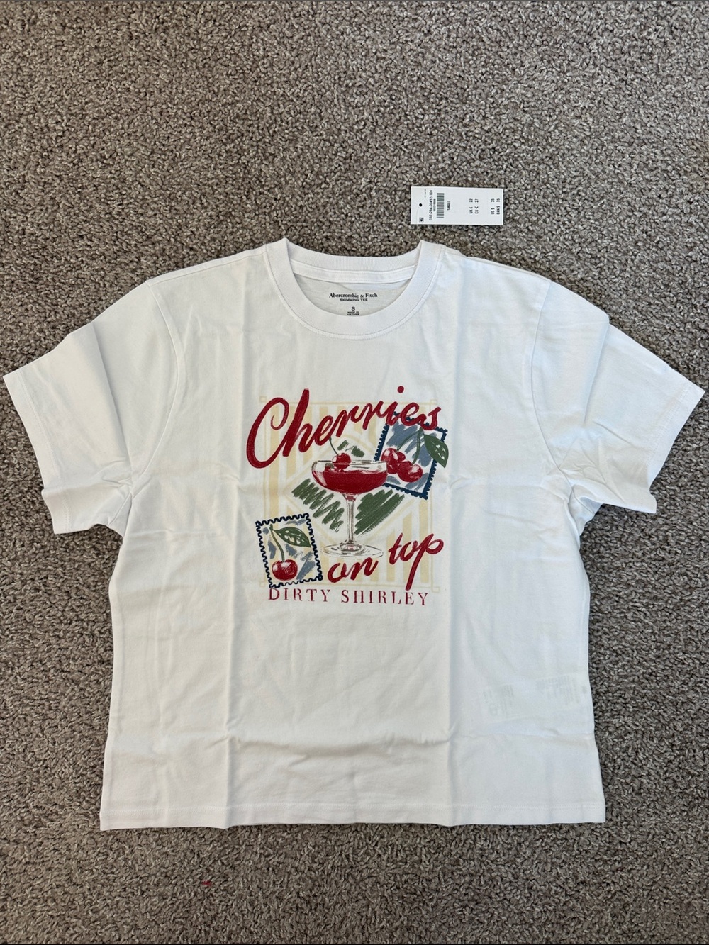 Abercrombie Short Sleeve Skimming Tee - Picture 2 of 3